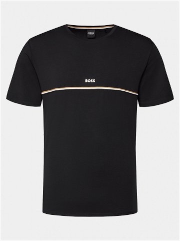 Boss T-Shirt Unique 50515395 Černá Regular Fit