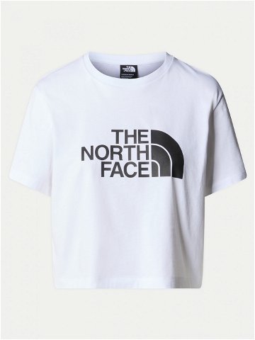 The North Face T-Shirt Easy NF0A87NA Bílá Relaxed Fit