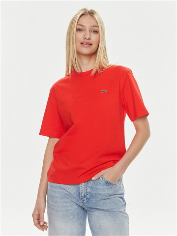 Lacoste T-Shirt TF7215 Červená Slim Fit