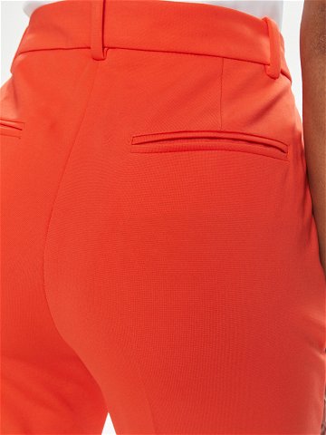 Pinko Kalhoty z materiálu Bello 100155 A1L4 Oranžová Slim Fit