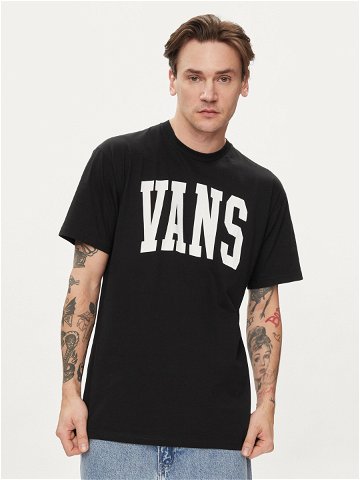 Vans T-Shirt Vans Arched Ss Tee VN000G47 Černá Regular Fit