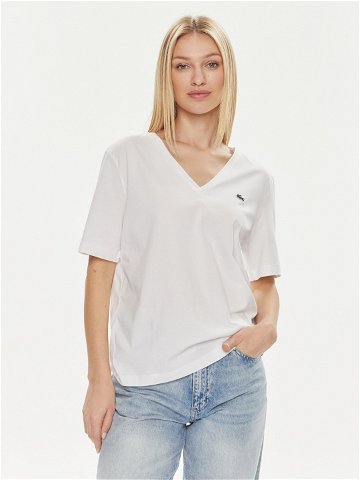 Lacoste T-Shirt TF7300 Bílá Regular Fit