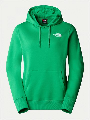 The North Face Mikina Simple Dome NF0A7X2T Zelená Regular Fit