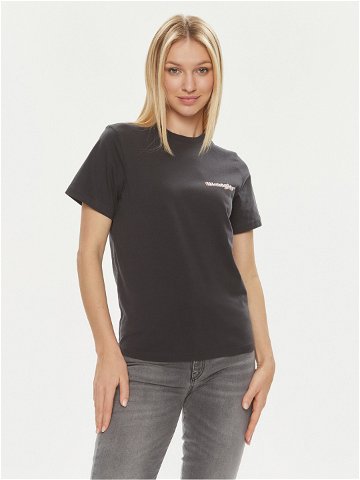Wrangler T-Shirt 112350315 Černá Regular Fit