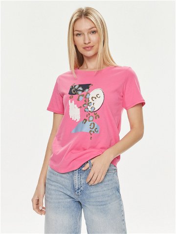 Fransa T-Shirt 20613466 Růžová Regular Fit