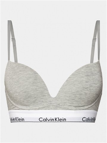 Calvin Klein Underwear Podprsenka Push-up 000QF7623E Šedá