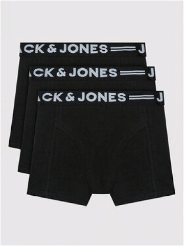 Jack & Jones Junior Sada 3 kusů boxerek Sense 12149293 Černá