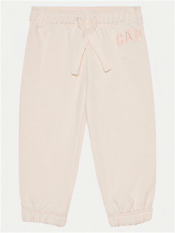 Gap Teplákové kalhoty 876617-01 Růžová Regular Fit