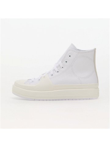 Converse Chuck Taylor All Star Construct Leather White Egret Yellow