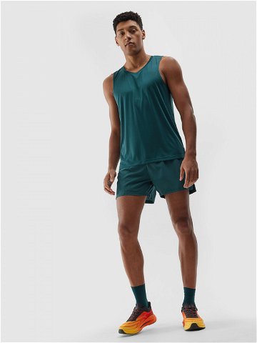 Pánské běžecké rychleschnoucí šortky – mořské zelené