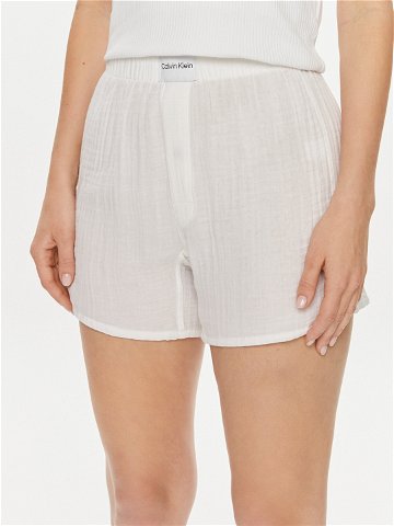 Calvin Klein Underwear Pyžamové šortky 000QS7139E Bílá