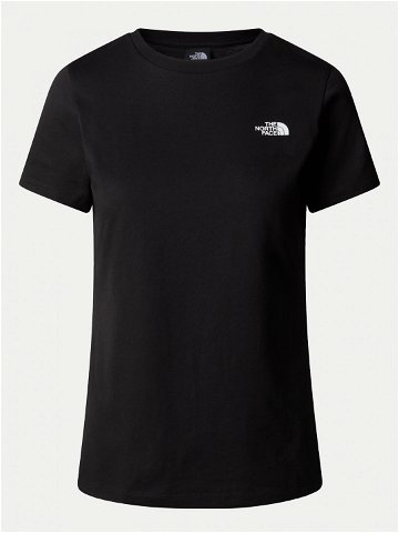The North Face T-Shirt Simple Dome NF0A87NH Černá Regular Fit