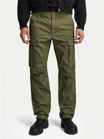 G-Star Raw Kalhoty z materiálu Core D24309-D387 Zelená Tapered Fit