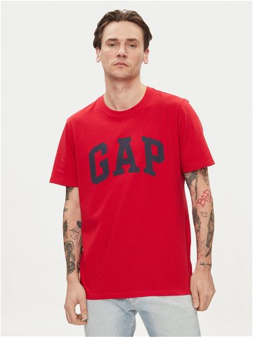 Gap T-Shirt 856659-05 Červená Regular Fit
