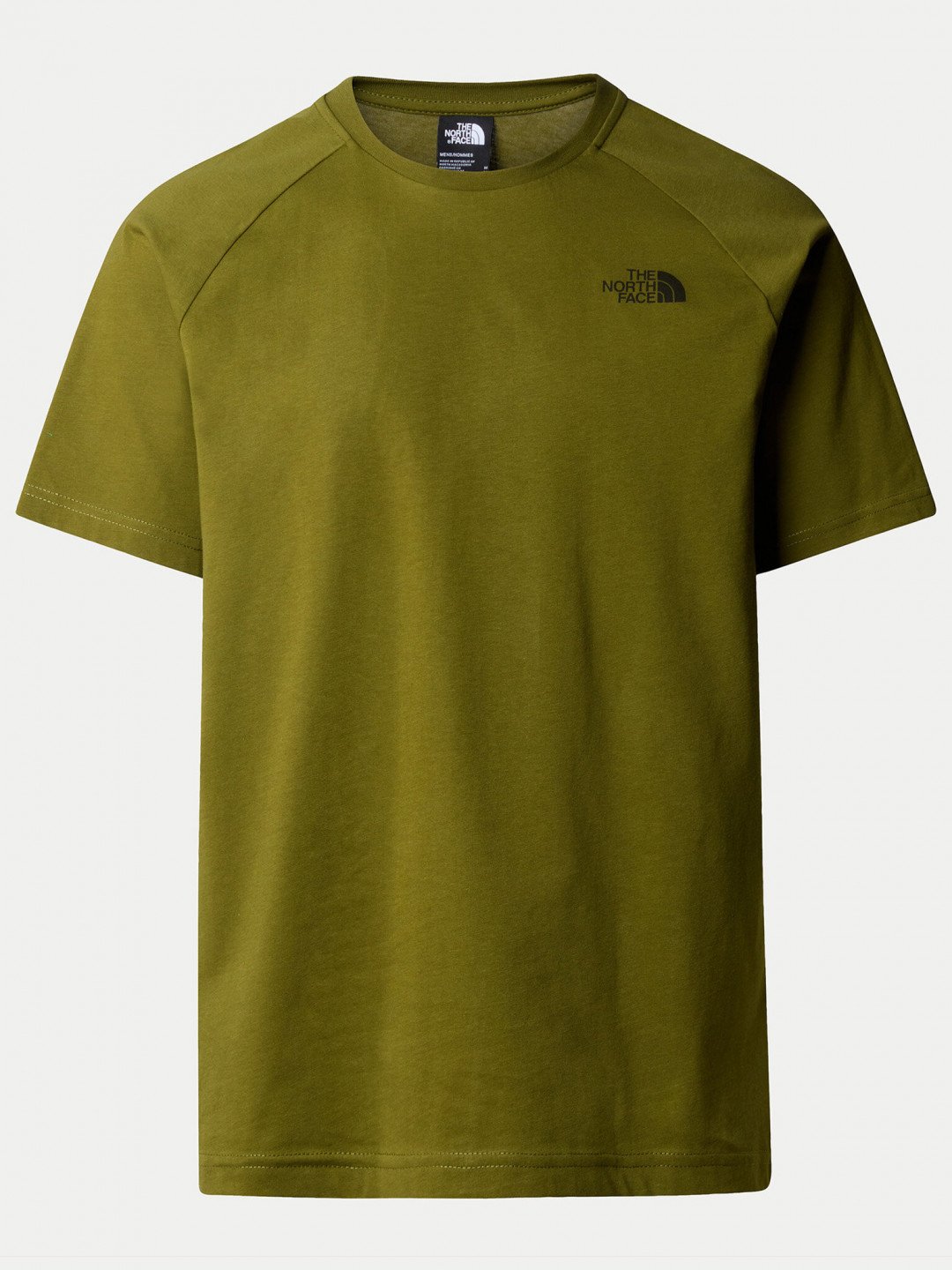 The North Face T-Shirt NF0A87NU Zelená Regular Fit