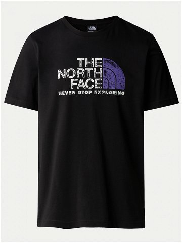 The North Face T-Shirt Rust 2 NF0A87NW Černá Regular Fit