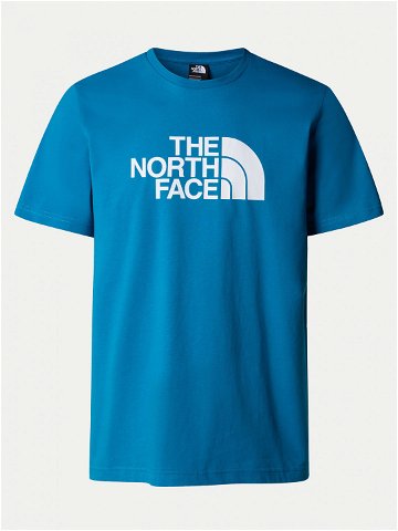 The North Face T-Shirt Easy NF0A87N5 Modrá Regular Fit