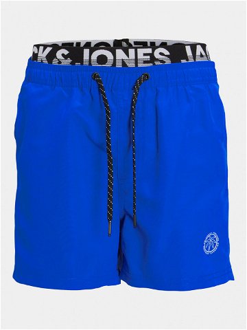 Jack & Jones Junior Plavecké šortky Fiji 12228535 Modrá Regular Fit