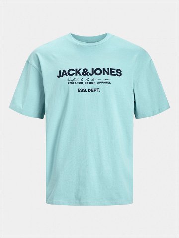 Jack & Jones T-Shirt Gale 12247782 Modrá Relaxed Fit