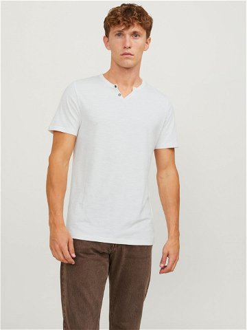 Jack & Jones T-Shirt Split 12164972 Bílá Standard Fit