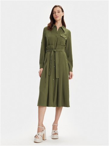 MAX & Co Košilové šaty Armilla 2416221032200 Zelená Regular Fit