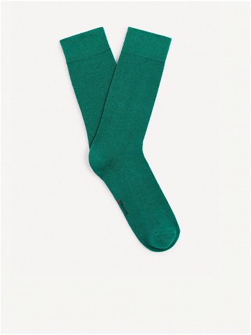 Zelené pánské ponožky Celio Milof