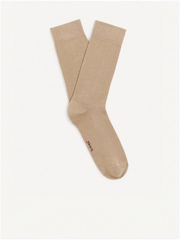 Béžové pánské ponožky Celio Milof