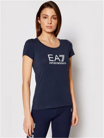 EA7 Emporio Armani T-Shirt 8NTT63 TJ12Z 1554 Tmavomodrá Slim Fit