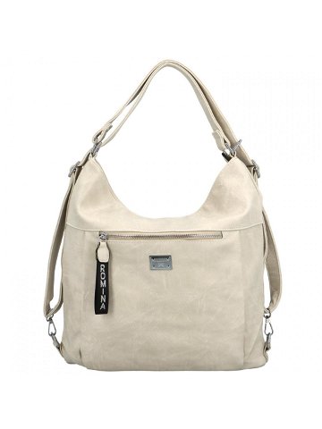 Dámský kabelko batoh krémový – Romina & Co Bags Kiraya