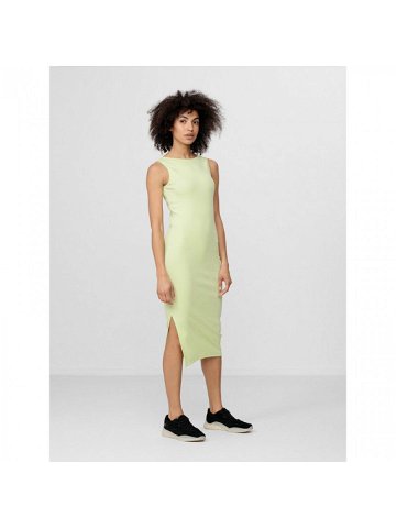 Dámské šaty W H4L22-SUDD010 72S světle zelené – 4F L