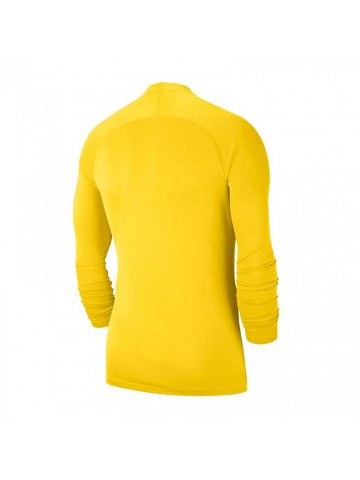 Pánské termo tričko AV2609-719 Žlutá – Nike žlutá M