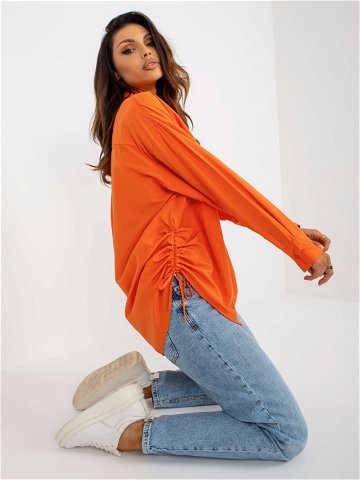Dámská košile KS 7128 70 oranžová – Miss L
