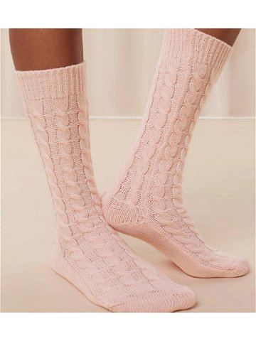 Dámské ponožky Accessories Rib Socks 01 – UNKNOWN – sv růžové 3681 – TRIUMPH PINK One