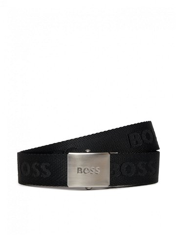 Boss Pánský pásek Icon Ro J Sz35 50481646 Černá