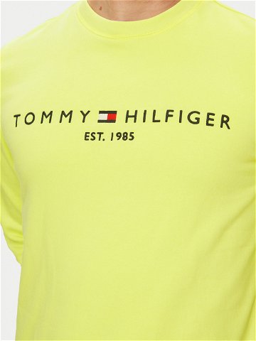 Tommy Hilfiger Mikina Logo MW0MW11596 Žlutá Regular Fit