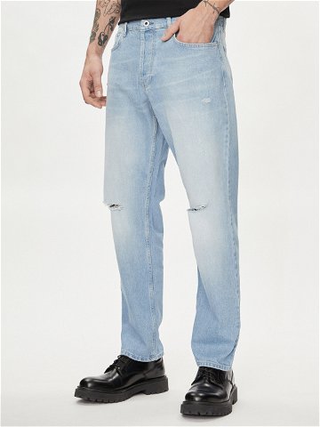 Karl Lagerfeld Jeans Jeansy 241D1110 Modrá Relaxed Fit
