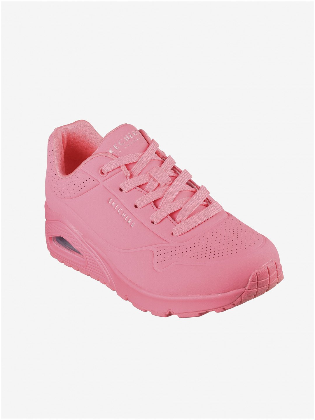 Růžové dámské tenisky Skechers Uno – Stand on Air
