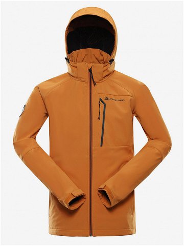 Oranžová pánská softshellová bunda ALPINE PRO Hoor