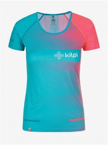 Růžovo-modré dámské běžecké tričko Kilpi VICTORI-W