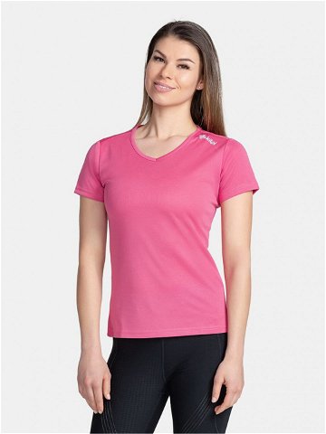 Růžové dámské sportovní tričko Kilpi DIMA