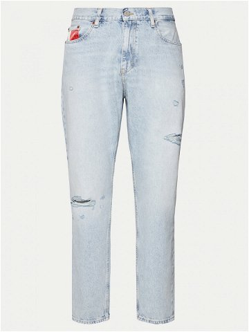 Tommy Jeans Jeansy Isaac DM0DM18724 Modrá Relaxed Fit