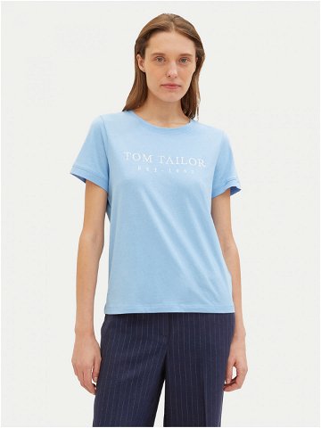 Tom Tailor T-Shirt 1041288 Světle modrá Regular Fit