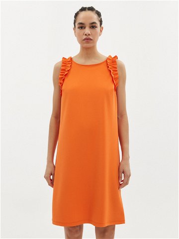 Joseph Ribkoff Letní šaty 242115 Oranžová Regular Fit
