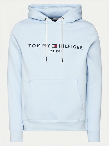 Tommy Hilfiger Mikina Logo MW0MW11599 Světle modrá Regular Fit