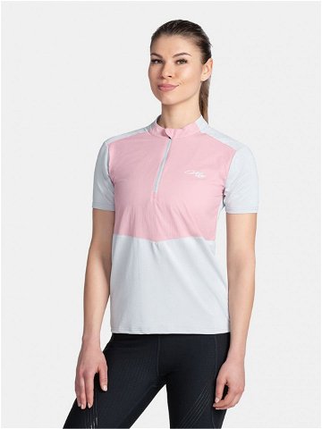 Šedo-růžové dámské sportovní tričko Kilpi KERKEN
