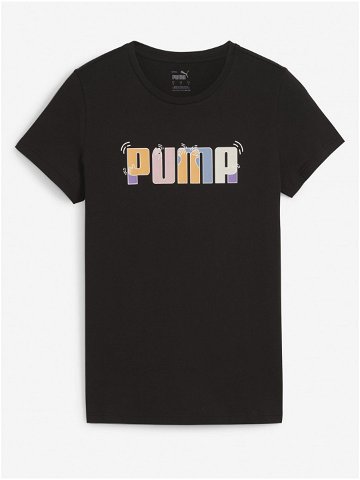 Černé dámské tričko Puma ESS Graphic Tee