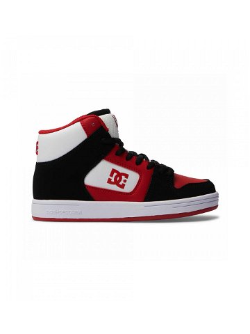 Dc shoes dětské boty Manteca 4 HI Black Red Černá Velikost 7 US