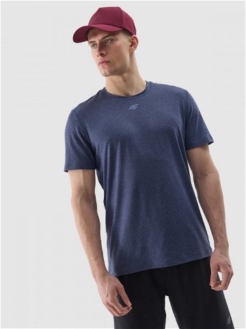 Pánské sportovní rychleschnoucí tričko regular – tmavě modré