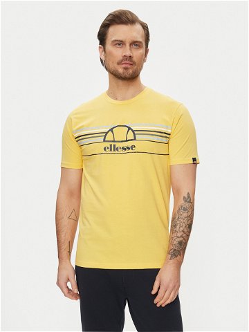 Ellesse T-Shirt Lentamente SHV11918 Žlutá Regular Fit