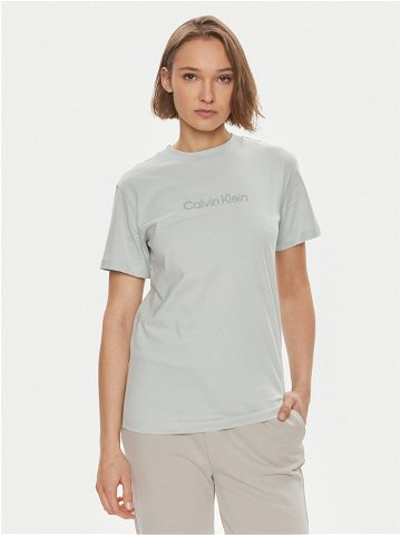 Calvin Klein T-Shirt Hero Logo K20K205448 Zelená Regular Fit